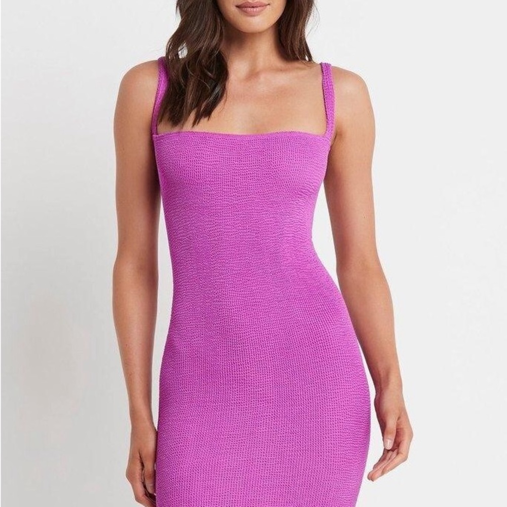 BOUND by BOND-EYE ULTRAVIOLET ECO DREW MINI DRESS